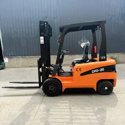 1Ton 1.5Ton 2Ton 2.5Tonne CE Farm Battery Forklift Warehouse Workshop 4 Wheel Mini Gabelstapler Electric Forklift