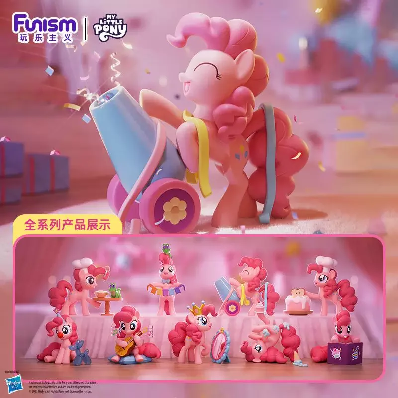 Funism My Little Pony Pinkie Pie Party Moment Serie Mystery Blind Box Geschenke Spielzeugmodell Anime-Figuren Sammelornamente