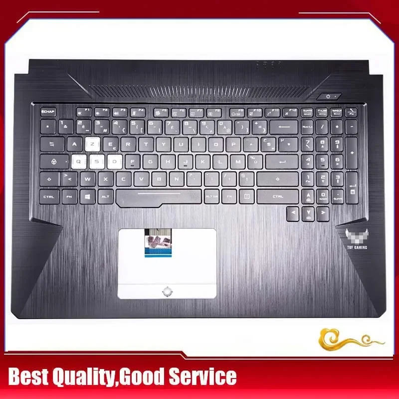 

YUEBEISHENG New/org For ASUS Gaming FX705 FX705DY FX705GD FX705GM Palmrest FR French keyboard upper cover Backlight