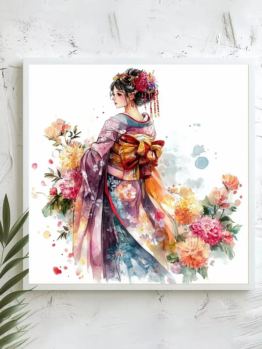 1 Stück 40x40 cm/15,74 Zoll, 11Ct/14Ct Kreuzstich-Set, DIY Valentinstagsgeschenk, Stickerei-Set für Festlichkeiten, Blumen – Detail 1