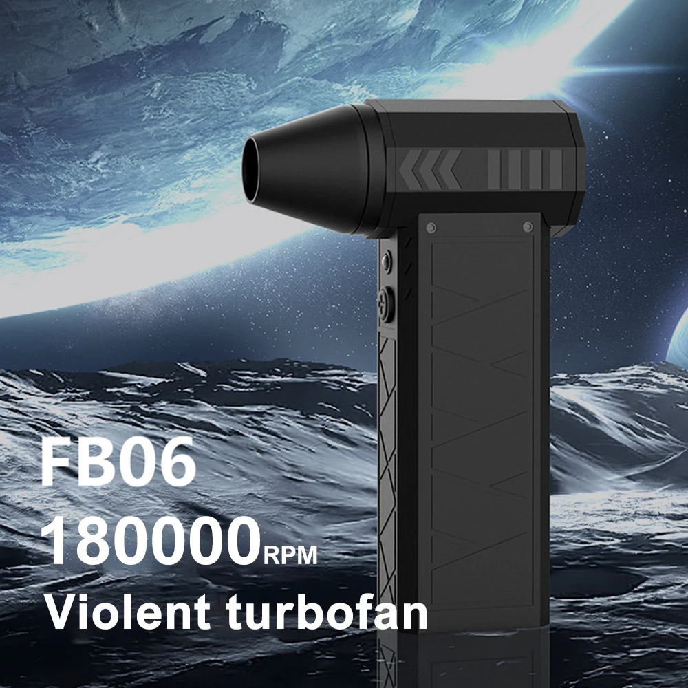 

New 180000RPM Mini Turbo Jet Fan Electric Air Duster Adjustable wind speed Turbo Violent Blower Rechargeable For PC Car Cleaning