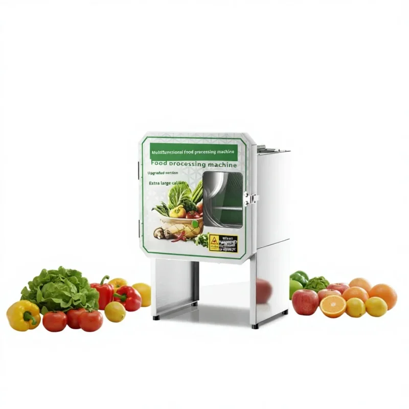 

Commercial 220V 360W Multifunctional Food Processor | Birui Vegetable Slicer Dicer High-Power Motor 1-Year Warranty For Catering