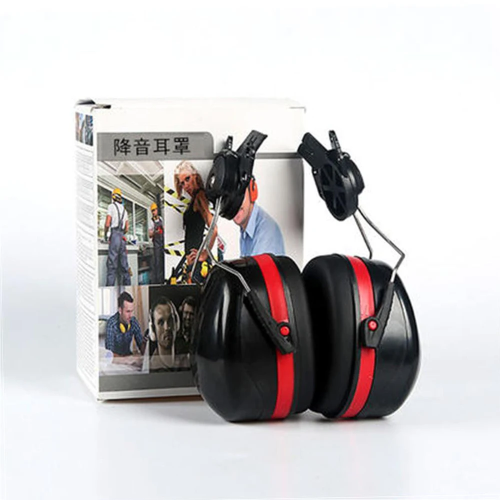 Hard Hat Mounting Ear Muffs Cap Mount Protective Earmuffs Noise Reduction Ear Covers Noise-cancelling Ear Protectors