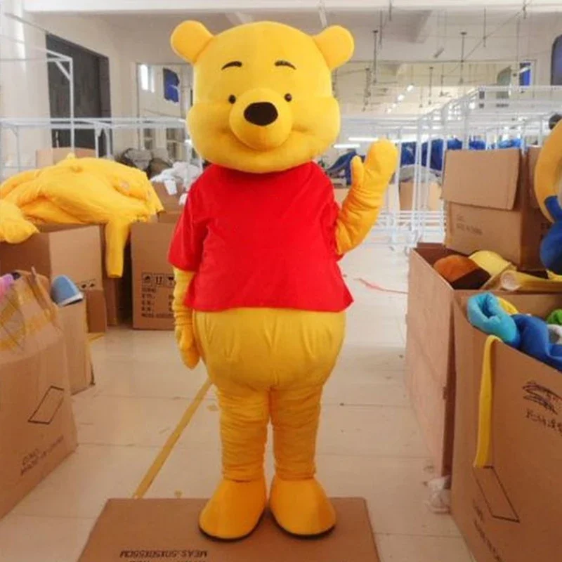 

Disney Winnie the Pooh Cartoon Costume Walking Doll Costume Props Adult Cartoon Doll Costume Performance Costume Winnie Bear