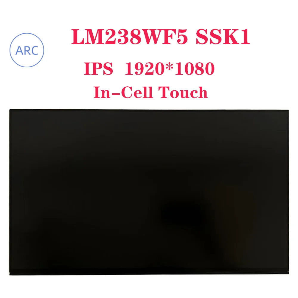شاشة LCD أصلية جديدة مقاس 23.8 بوصة تعمل باللمس LM238WF5 SSK1 IPS FHD 1920*1080 LM238WF5(SS)(K1) LM238WF5-SSK1