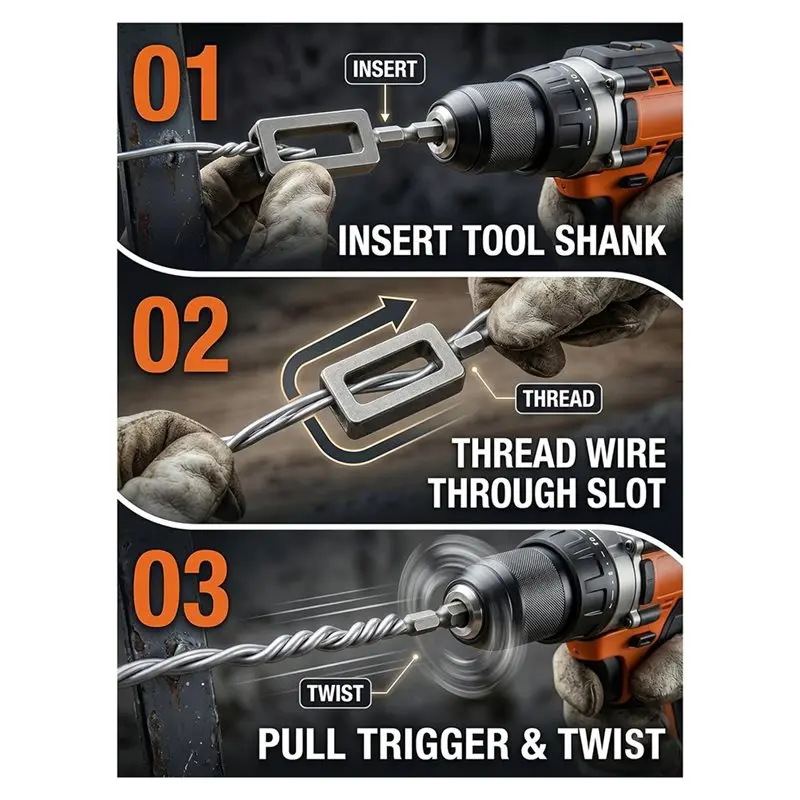 GOOD-Wire Twister Tool W/H 1/4