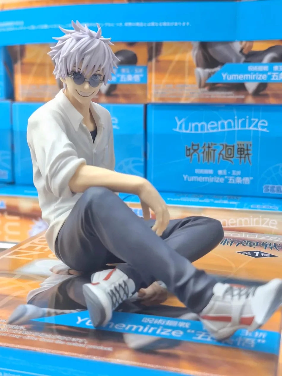 10CM Jujutsu Kaisen Anime Satoru Gojo & Geto Suguru Yumemirize Sitzende Actionfigur Original Modell Sammelfigur Spielzeug – Detail 7