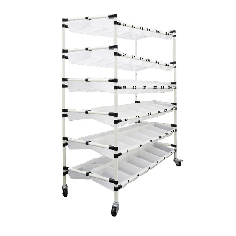 

Многофункциональная тележка для сбора складских стеллажей с колесами Многоцелевые тележки для сбора заказа Складная стойка с колесами