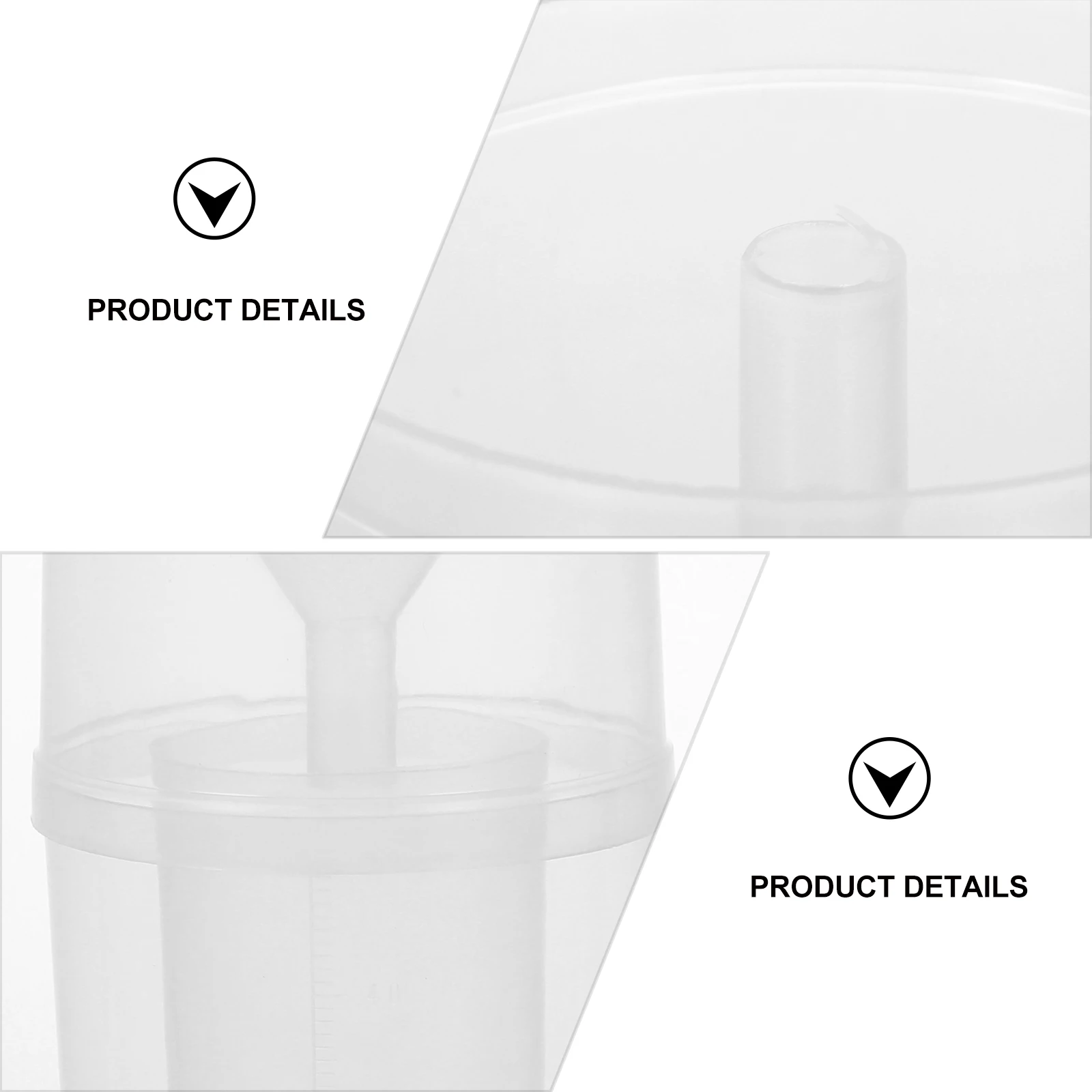

Rain Gauge Accurate Plastic Measurement Tube for Garden Water Rainfall Outdoor Use Durable Clear Color Easy Read Scale