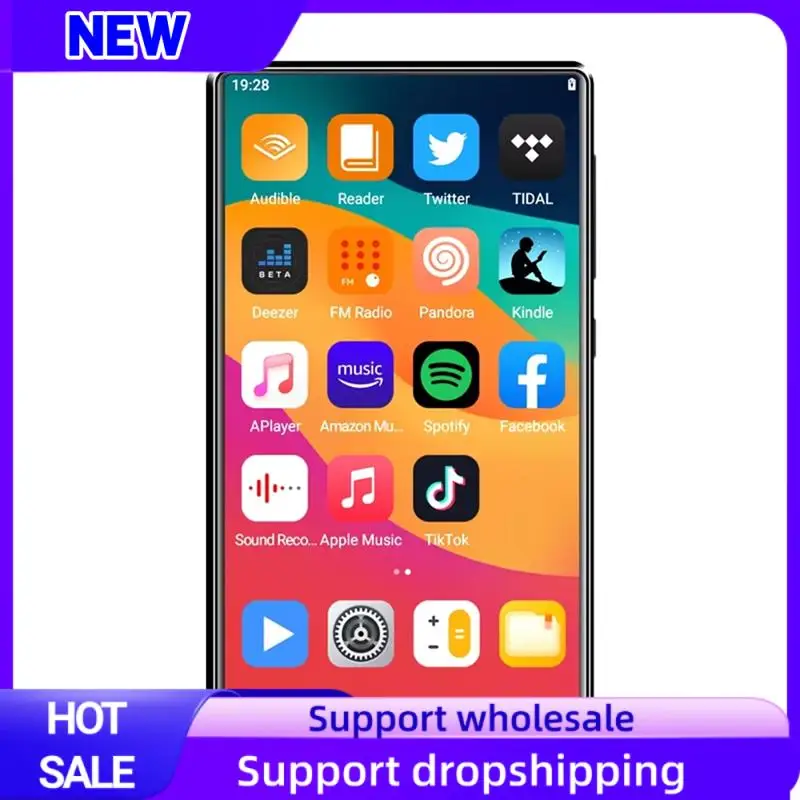 Suitable 5.0-Inch IPS HD Video MP5 MP4 Digital Music Player Bluetooth Metal Full Touch Screen MP3