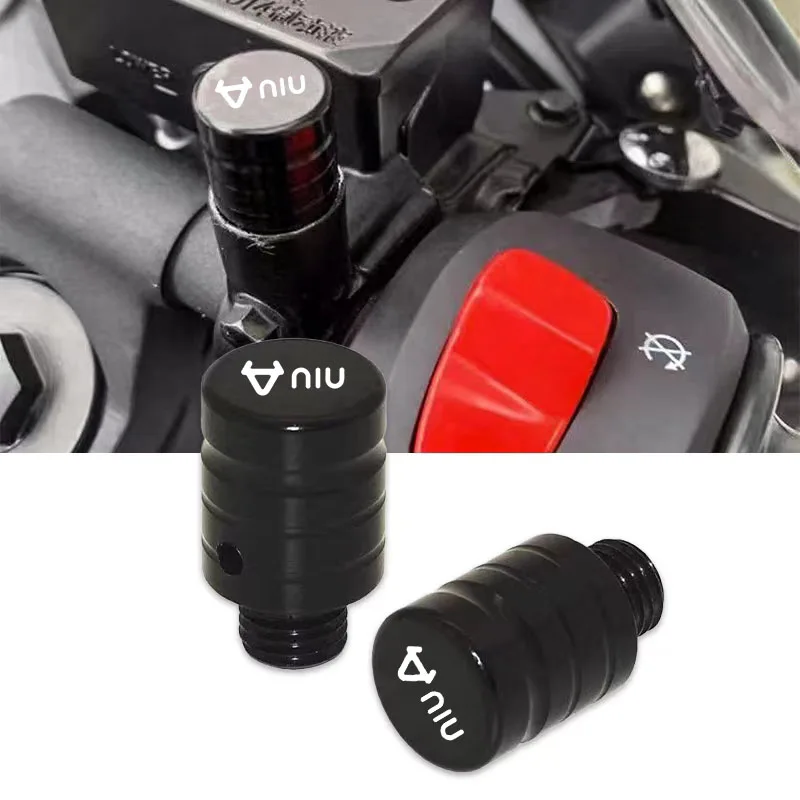 

For Niu Kqi3 M Pro M1s Mqi Nqi Gt Gts Pro N1s Uqi N1 U1 U+a U+b Motorcycle aluminum mirror hole plug screw bolt