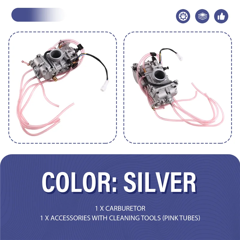 X39A-ใหม่คาร์บูเรเตอร์สำหรับ WR250 WR250F YZ250F 2001-2013 HONDA CRF250R CRF250X 2004-2013 Keihin FCR38 FCR 38 มม.คาร์โบไฮเดรต