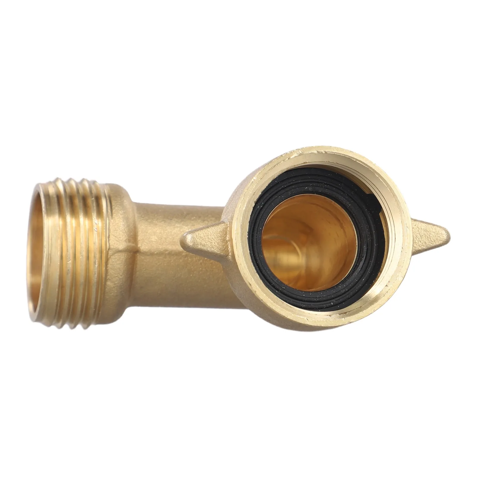 Effortless To Install for rv Travel 90 Degree for camper Accessories Easy-grip Connector Solid Brass Construction