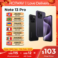 [World Premiere] HOTWAV Note 13 Pro Smartphone 6.6'' HD+ Android 13 16GB+256GB Octa-Core Mobile Phone 50MP 5160mAh Cellphone