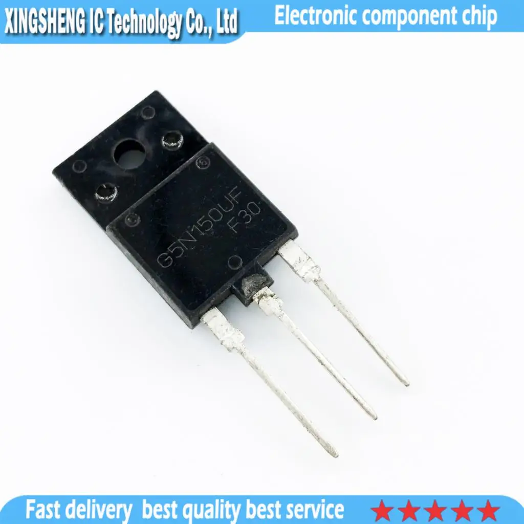 5PCS/Lot G5N150UF G5N150 SGF5N150UF SGF5N150 TO-3PF