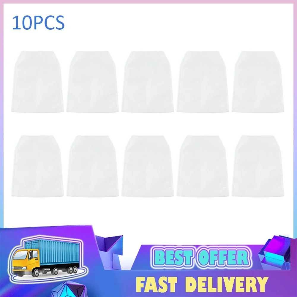 

10Pcs Cloth Filter Bag Set For Makita CL106 CL183 DCL180 CL060 Vacuum Cleaner Filter Replacement Part