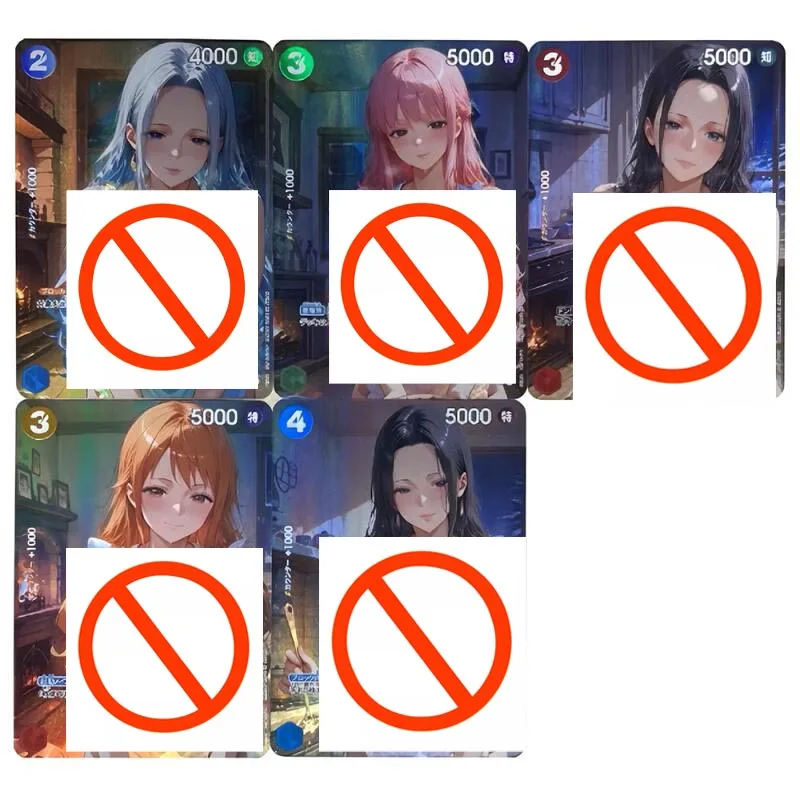 

Набор из 5 шт. (серия One Piece Chef) OPCG: Нами, Ямато, Боа Хэнкок – DIY-карточки для самостоятельного изготовления, цветные коллекционные карточки для аниме-игр, подарок-игрушка