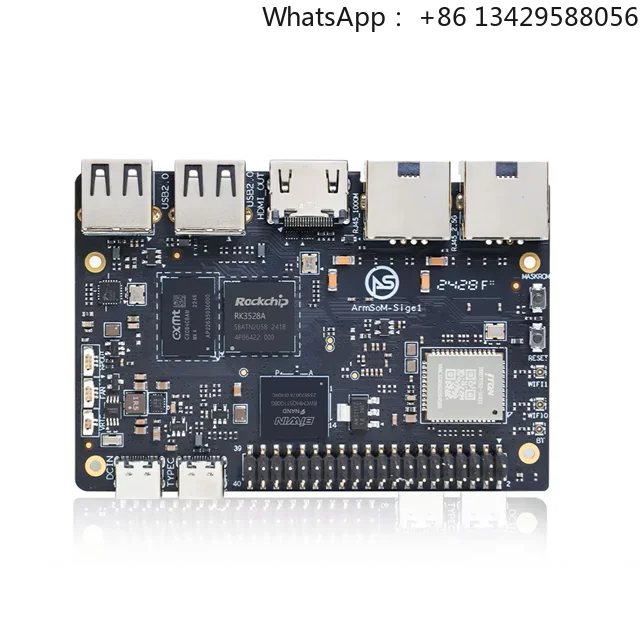 Banana Pi BPI-M1S Rockchip RK3528 Quad-core Cortex-A53 4GB 32-bit LPDDR4x 32GB eMMC 60fps 4K video Smart Single Board Computer