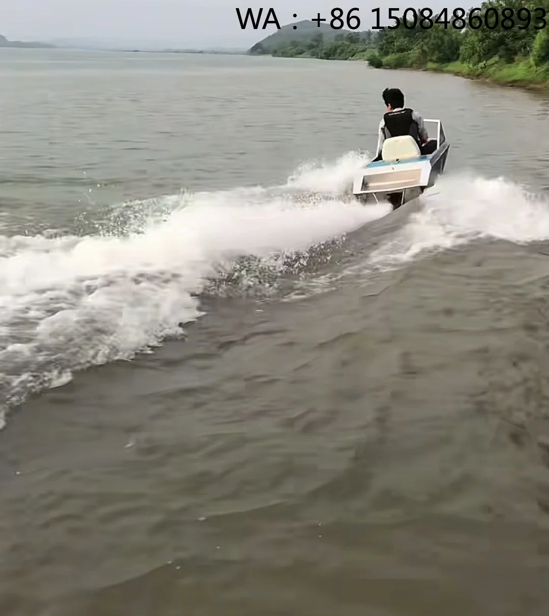 Multi Utility Family Water Kart Boat, Wear Resistant Stable Power Component For All Kinds Daily Water Entertainment