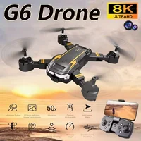 Nuevo Dron G6 2026 con GPS, Cámara HD Profesional de 8K, Flujo Óptico, WIFI 5G, Evitación de Obstáculos Omnidireccional, Quadcopter, Juguete de Regalo para Niños