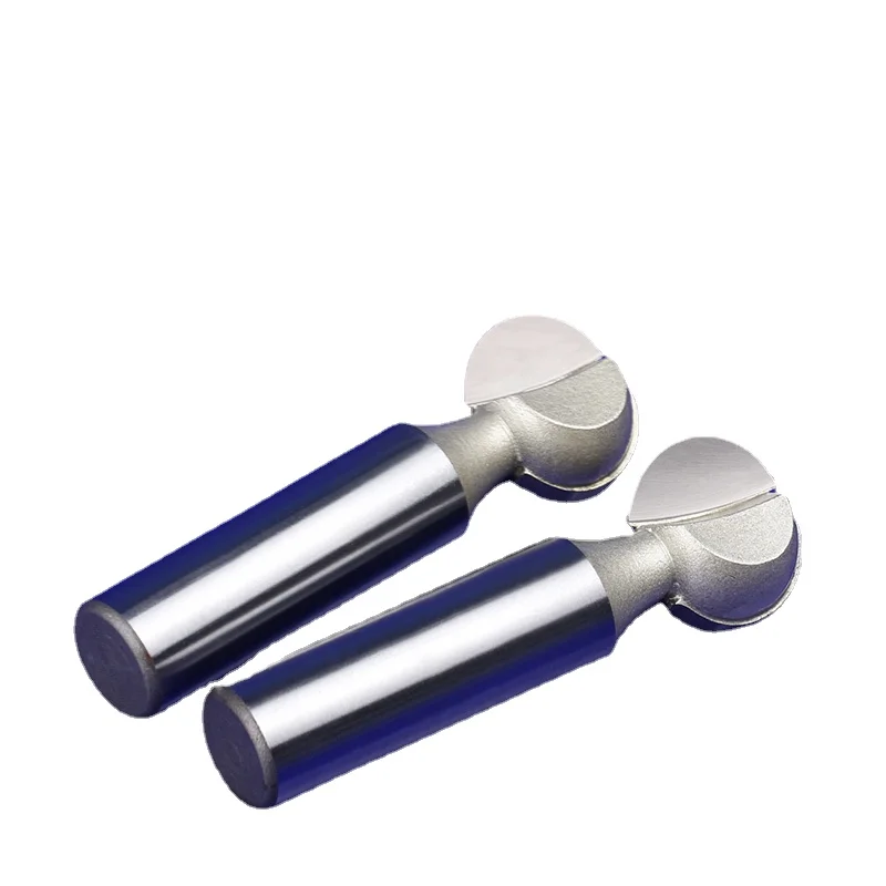 

1 шт. 1/2 1/4 дюйма хвостовик круглая шаровая фреза для обработки твердой древесины, софтдерева, деревообрабатывающие инструменты, фрезы