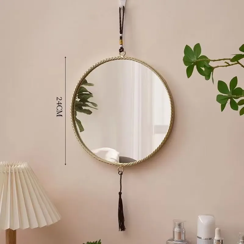 Home bedroom wall-mounted decorative mirror