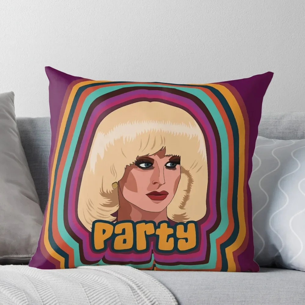 

Katya Zamolodchikova - Party Throw Pillow Christmas Pillowcase Sofa Cushion