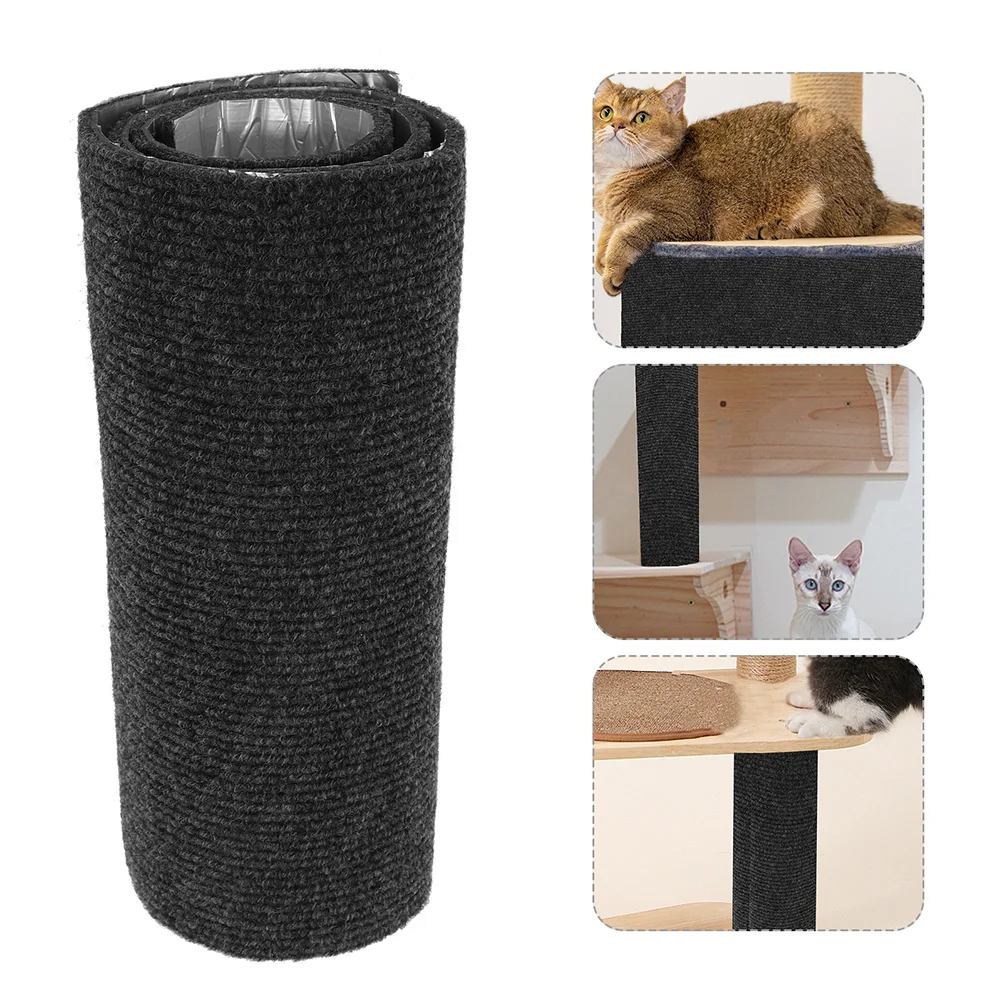 

Waterproof Self-Adhesive Cat Scratching Mat Trimmable Furniture Protector for Sofa Couch Corner Indoor Cat Scratch Pad Wall