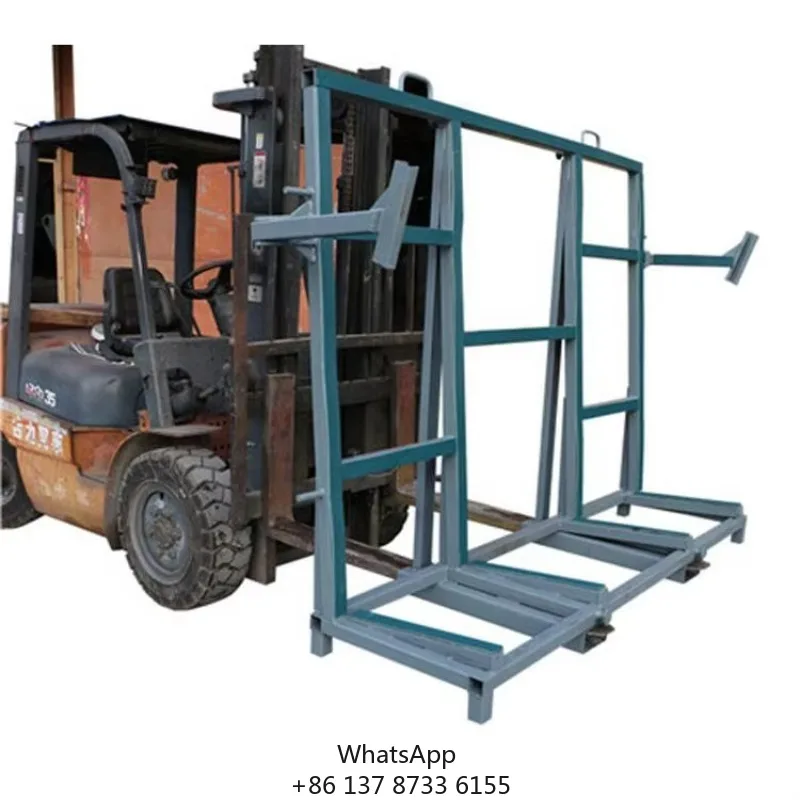 

Cross - Border Special Use Forklift Frame With Glass Stone Marble Granite And Rock Plate Frames