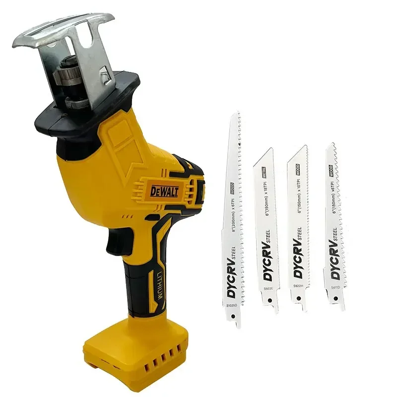 Dewalt 2800RPM Sega alternativa a batteria 20V Sega elettrica senza spazzole Sega da taglio multifunzionale per tubi in metallo e legno Utensile elettrico