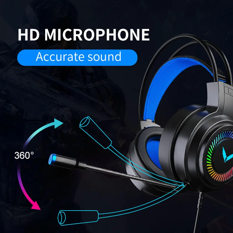 G58 Noise Reduction Computer Earphone Audio Sports Gaming Earphone 7.1 Channel Wired Earphones With Microphone Wired Earphone