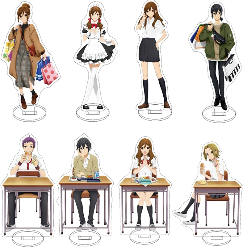 Soporte de figura acrílica de 16 cm, diseño de anime Horimiya: The Missing 