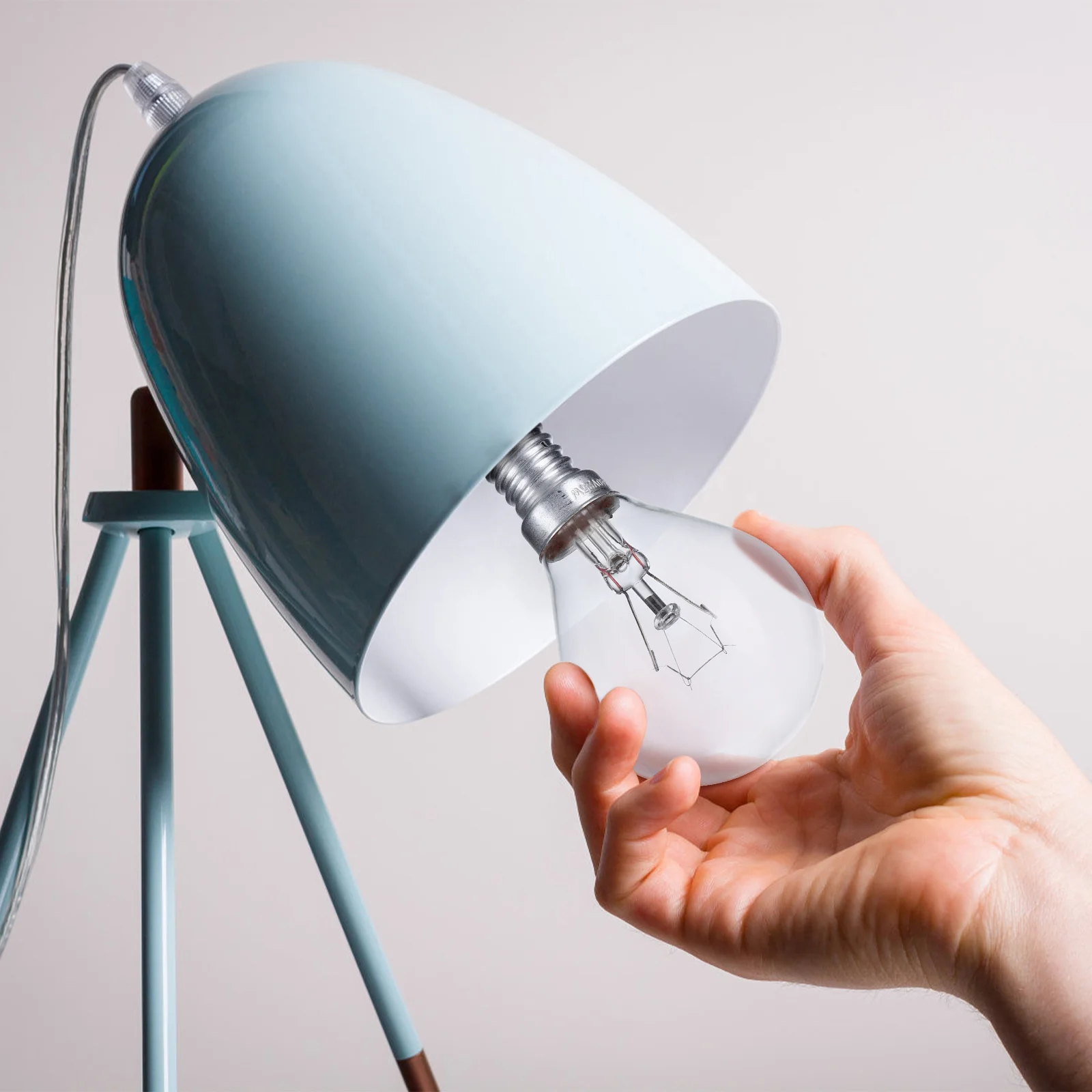 

2 pcs E14 Led Light Bulbs 25W Transparent Warm White Glass Screw Base For Oven Wax Warmer Scent Lamp Aroma Diffuser Fixture