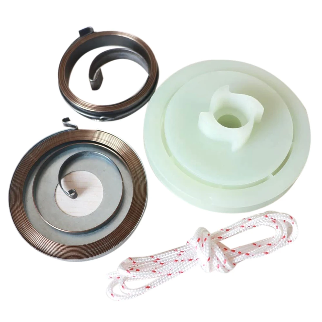 5200 5800 52Cc 58Cc for Chinese Chainsaw Easy Starter Recoil Spring Pulley Rope Repair Kit Gas Saws