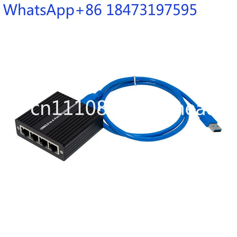 

ST7491 USB3.0 to four-port LAN Gigabit Ethernet USB gaming network interface card RTL8153
