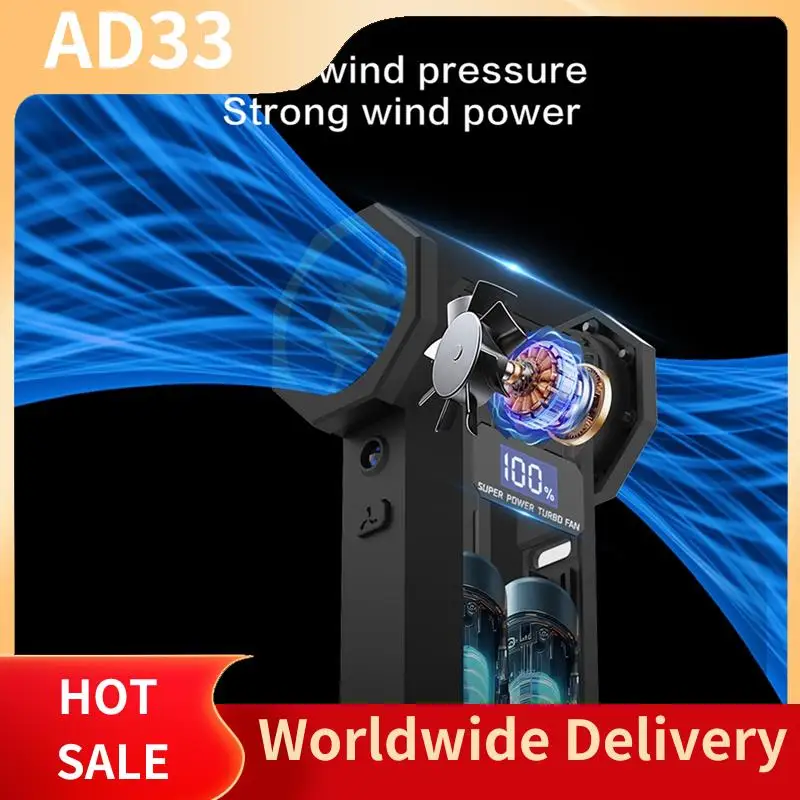 【A28I P80 Turbo Fan 120000RPM منفضة هواء كهربائية محمولة أداة منفاخ التنظيف شحن 4 تروس تعديل السرعة
