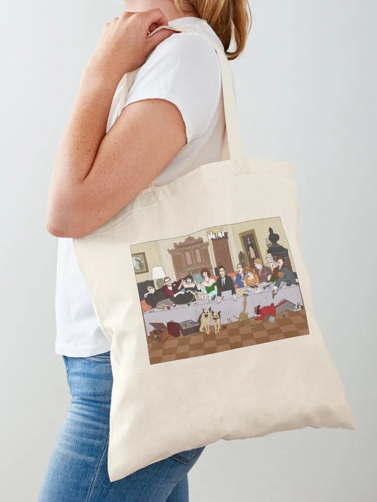 

The Last Supper at Boddy Mansion Tote Bag custom canvas bag personalized tote tote bag custom shopping bags foldable