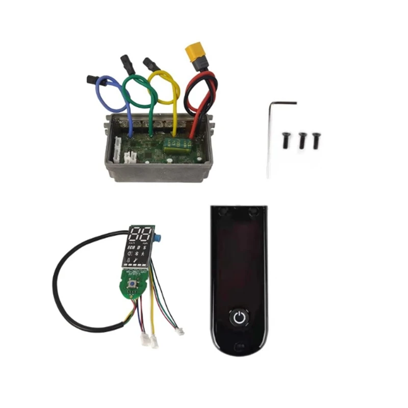 Electric Scooter Controller Board Dashboard Green & Black PCB+Plastic For Segway Ninebot Max G30 G30P