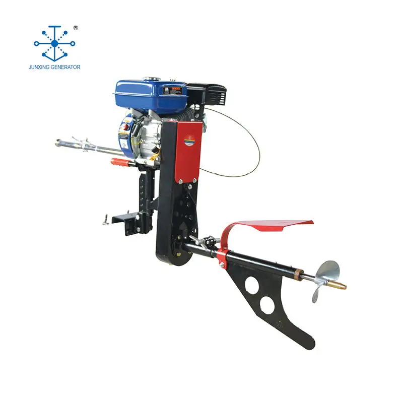 Surface Drive with 13HP-27HP Gasoline Engine Mud Motor Short Tail JX300E Best Choice for Fishman  for Mud Motor