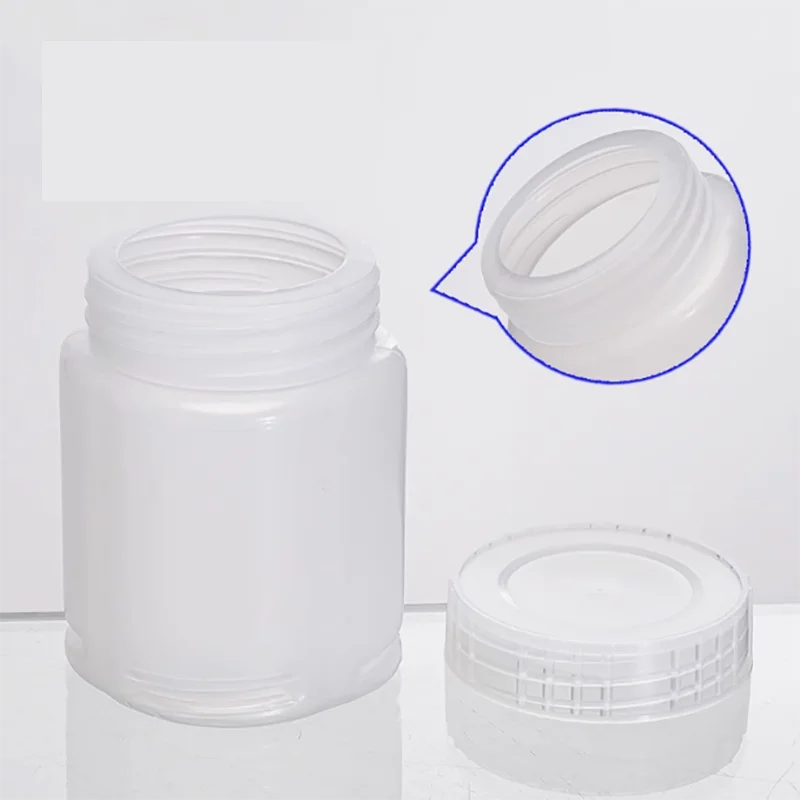 225ml plastic high temperature sampling bottle with inner pad sample bottle dilution bottle homogenizing tank PP hard