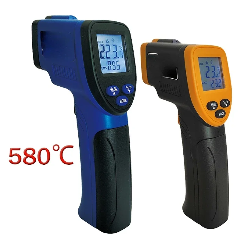 

Non-Contact Digital Thermometer Laser LCD Display Laser Infrared Thermometer for Industry