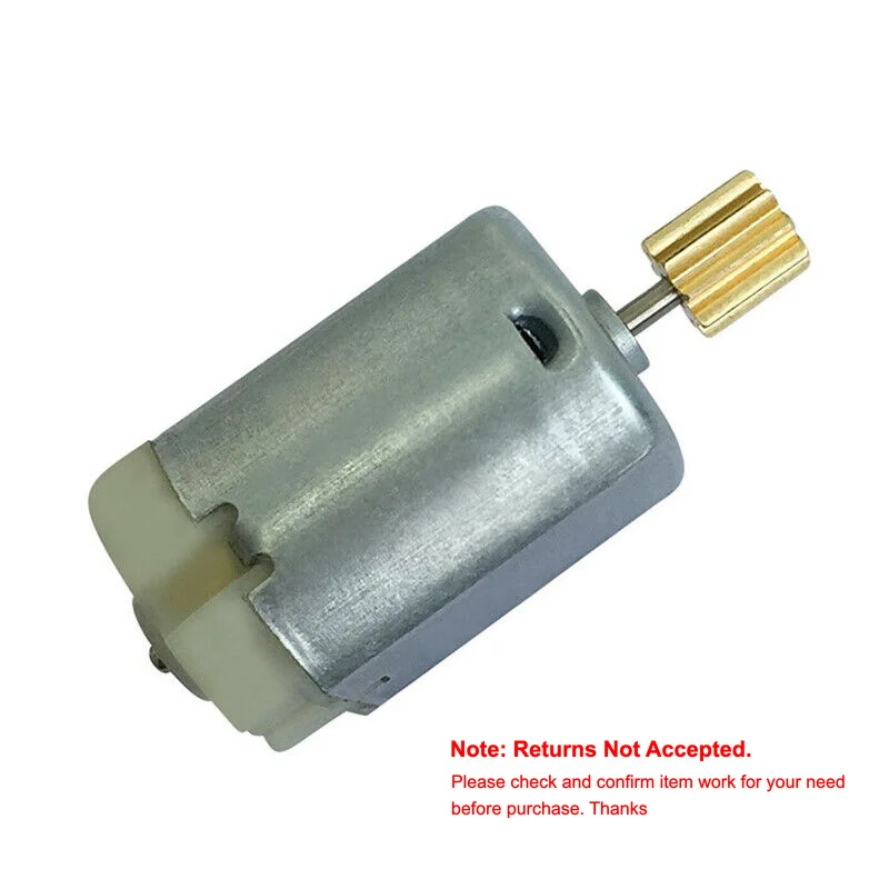 Mini 18mm*24mm FC-280SC Motor 9T Gear DC 12V 11800RPM Car Door Lock Actuator Rearview Mirror Repair Motor