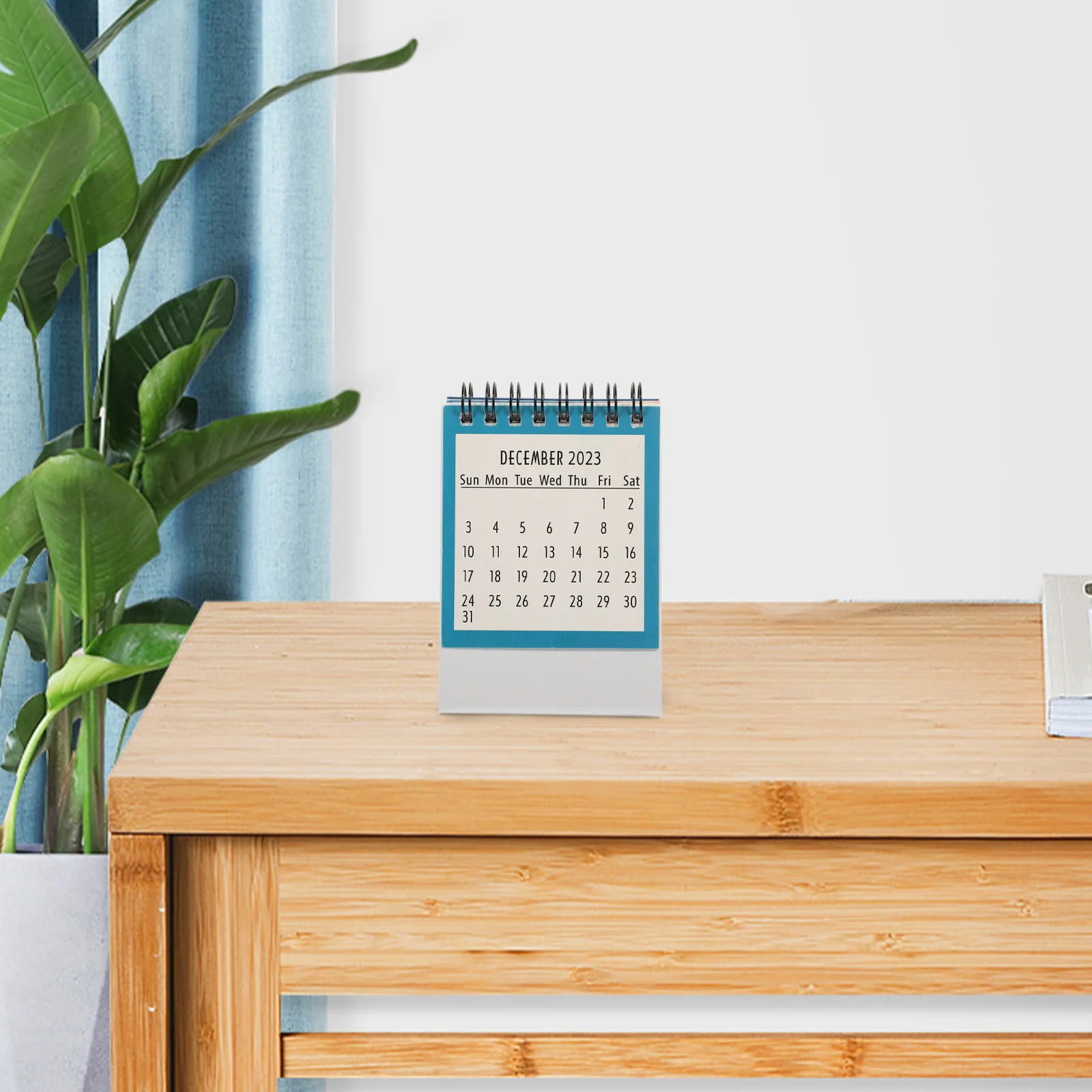 2023 Mini Desk Calendar Small Simple Style Tabletop Desktop Notebook Decorative Paper English Printing Home Office