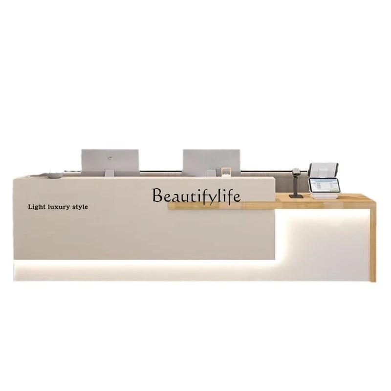 

55Checkout page store small clothing store modern simple light luxury company reception -