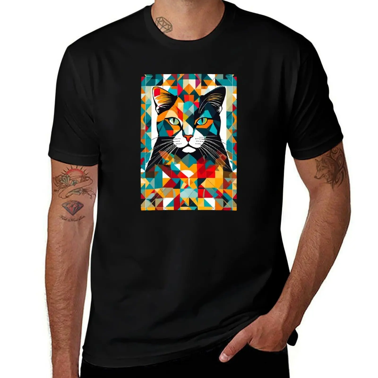 

Beautiful Cat T-Shirt graphic t shirts plain designer shirts mens clothes