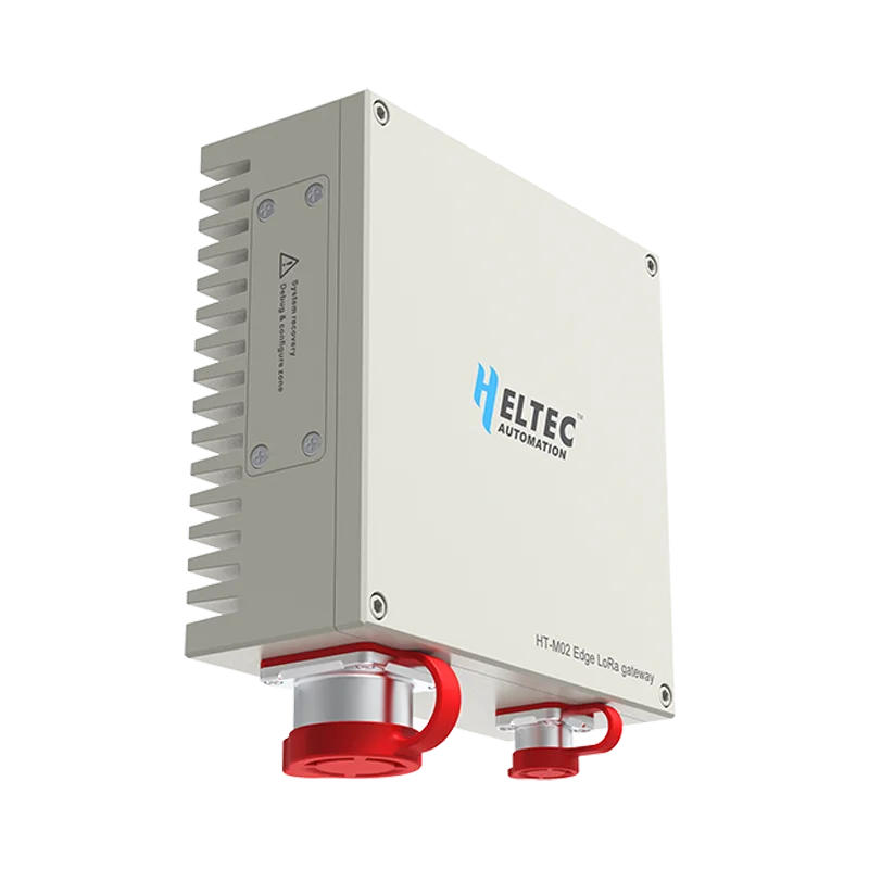 Heltec T-M02 Edge LoRa Gateway (V2) with Antenna Network Connection Special Wall Holder PoE Injector Fiberglass Omni Antennas