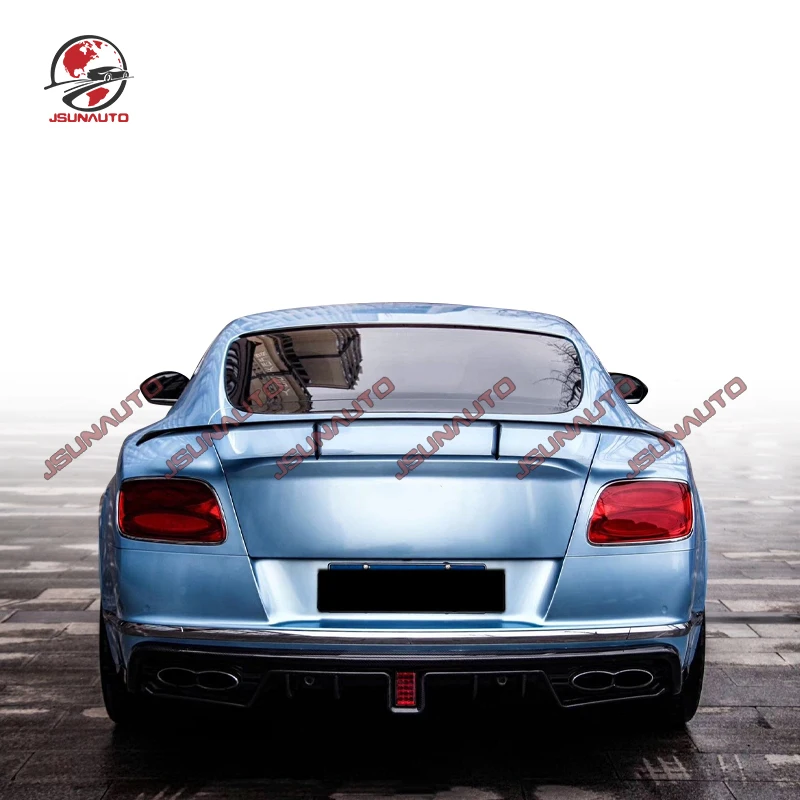 

M Style Carbon Fiber Rear Spoiler For Bentley Continental GT 2014-2017 Auto Accessories Trunk Wing Spoiler For Continental