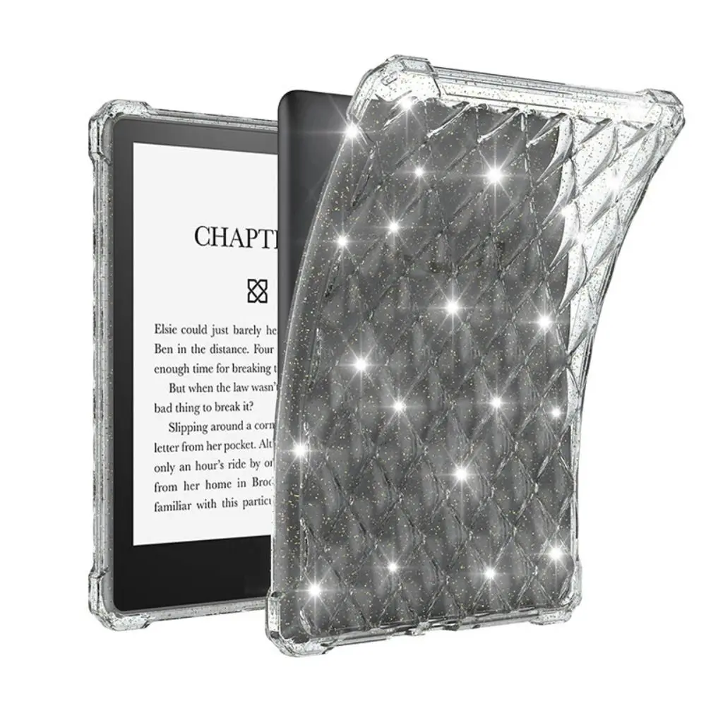 New Glitter 6.8inch E-Reader Cover Shockproof Airbag M2L3EK Protective Case Ultra-Thin Clear for Kindle PaperWhite 5 11th Gen