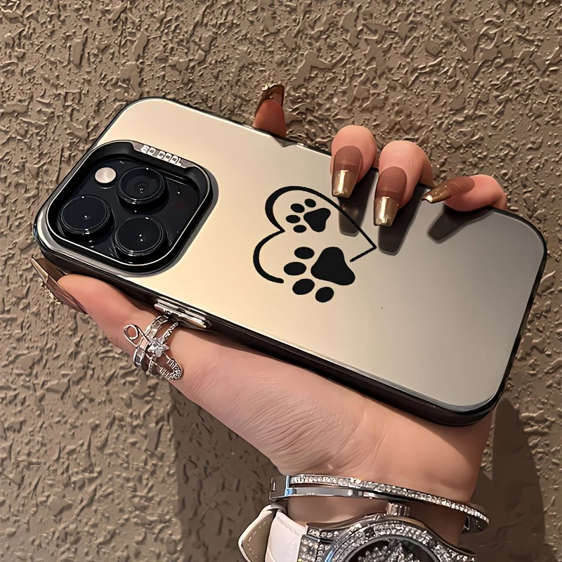 

Loving cat paws phone case for iPhone 17 16 15 14 13 12 11 Pro/ Max/Plus shock-proof rear cover anti-fingerprint