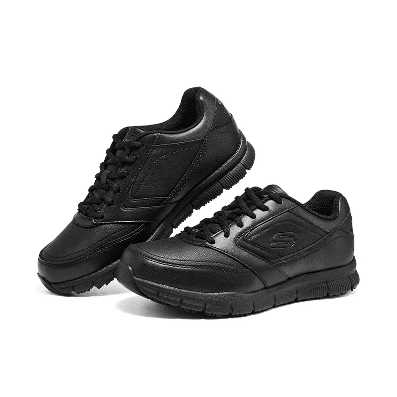 Skeochers Men Leather Shoes Lace Up Casual Shoes Men\'s Comfortable Walking Sneakers Luxury Male Business Shoes Driving Footwear